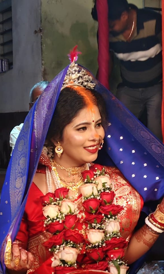 Wedding day ceremony look